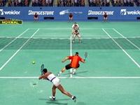 une photo d'Ã©cran de Virtua Tennis 2 sur Sega Dreamcast